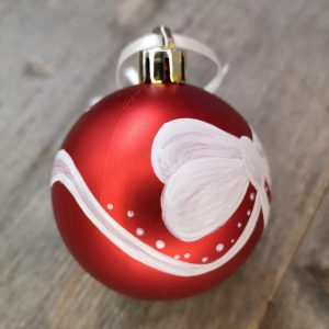 Holiday bow punainen matta