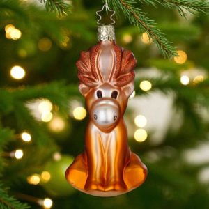 Lovley Moose - Joulukuusenkoriste hirvi - 12 cm
