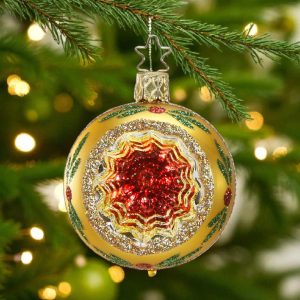 Christmas Sparklers - Joulupallo - Kulta 6 cm