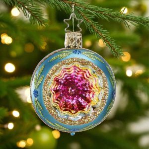 Christmas Sparklers - Joulupallo - Sininen 6 cm