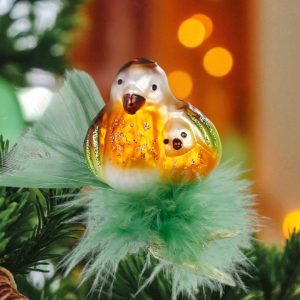 I love you - glass bird 5,5 cm